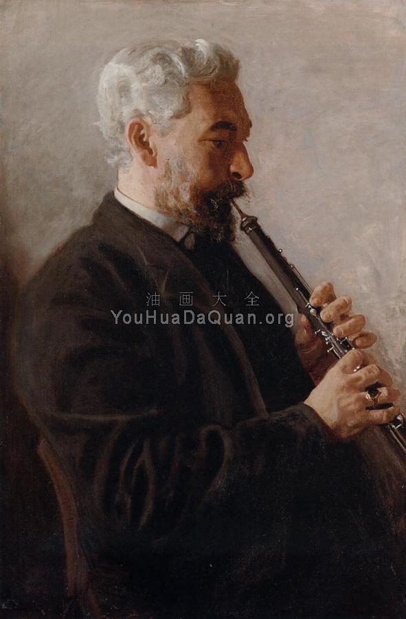 The Oboe Player - 托马斯·伊肯斯